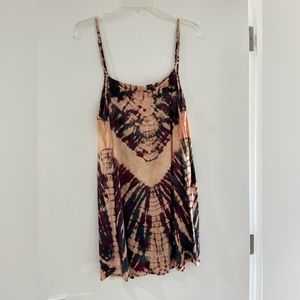 Tiare Hawaii Tie-Dye Mini Dress